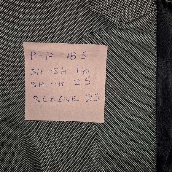 Jones New York Black and White Blazer Sz 8 - Picture 7 of 8